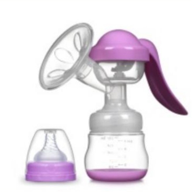 Manual breast pump